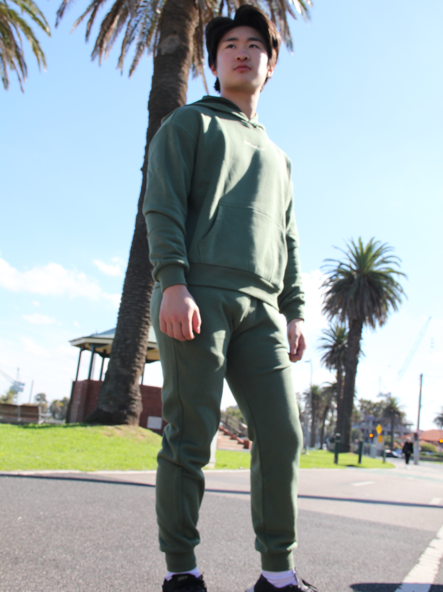 Aestanetics Track pants - Vineyard Green