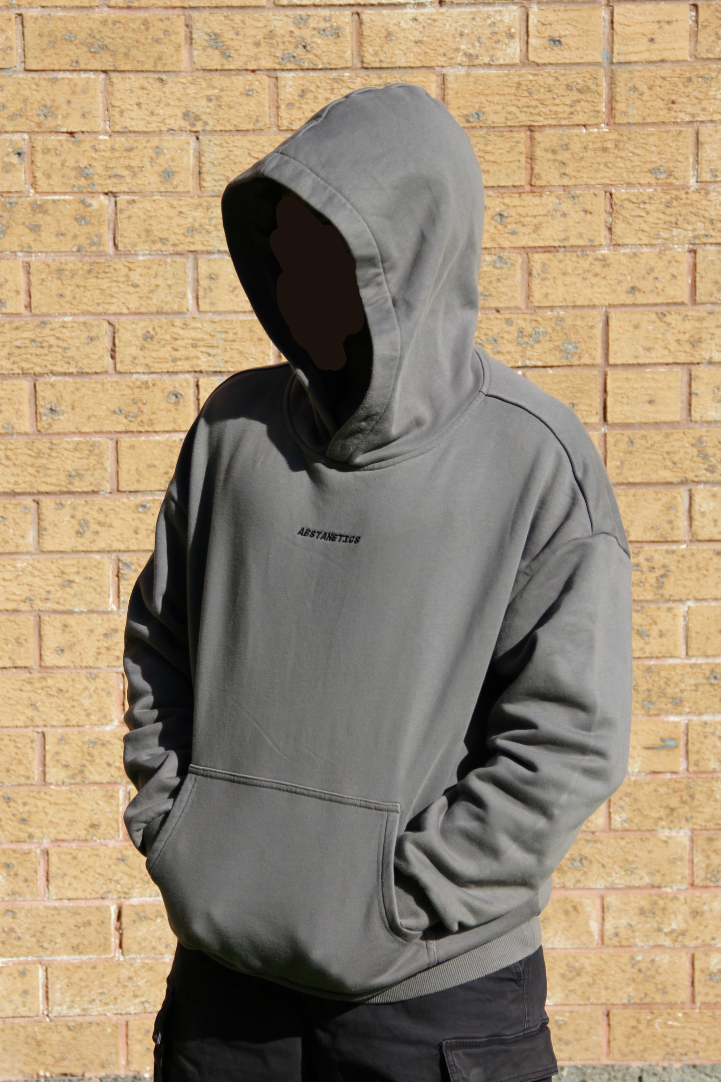 Aestanetics Large Logo Pump Cover - Charcoal Grey