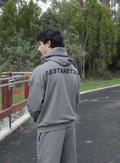 Aestanetics Large Logo Pump Cover - Charcoal Grey